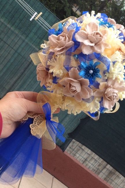 Ed ecco il bouquet fai da te