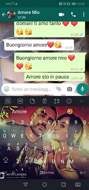Condividi lo screenshot dell'ultimo messaggio che vi siete inviati - 1