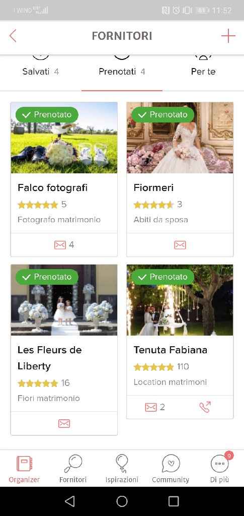 Condividi lo screenshot dei tuoi fornitori - 1