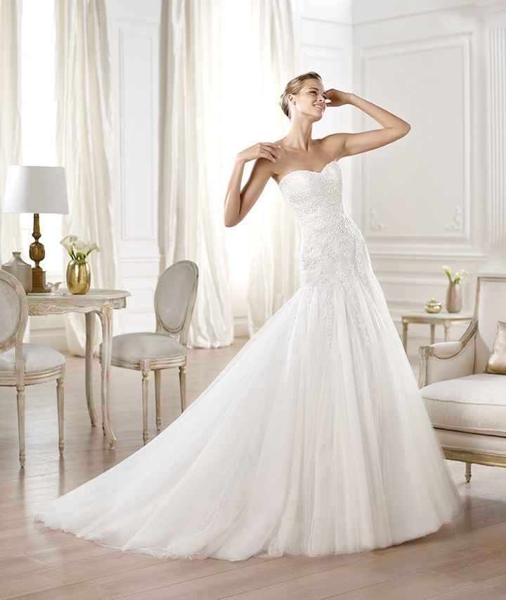 Pronovias 2014 modello Glamour Orellana
