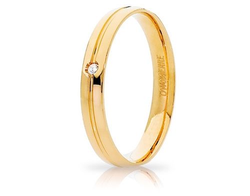 ORO GIALLO CON BRILLANTE