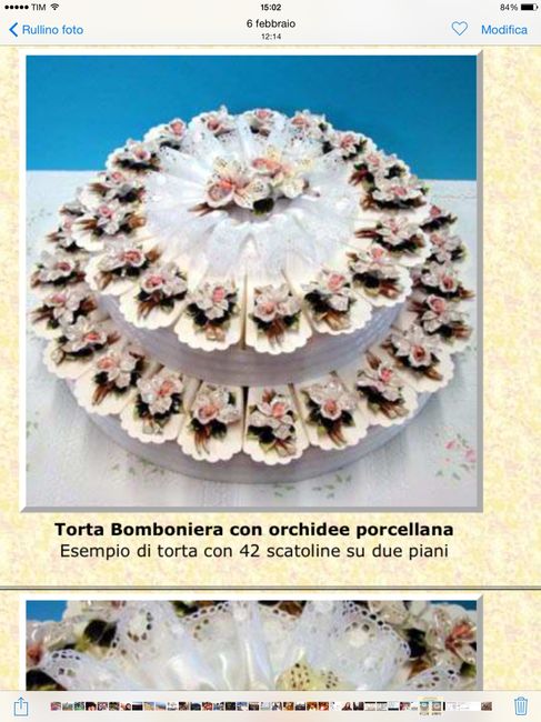 Torta-bomboniera