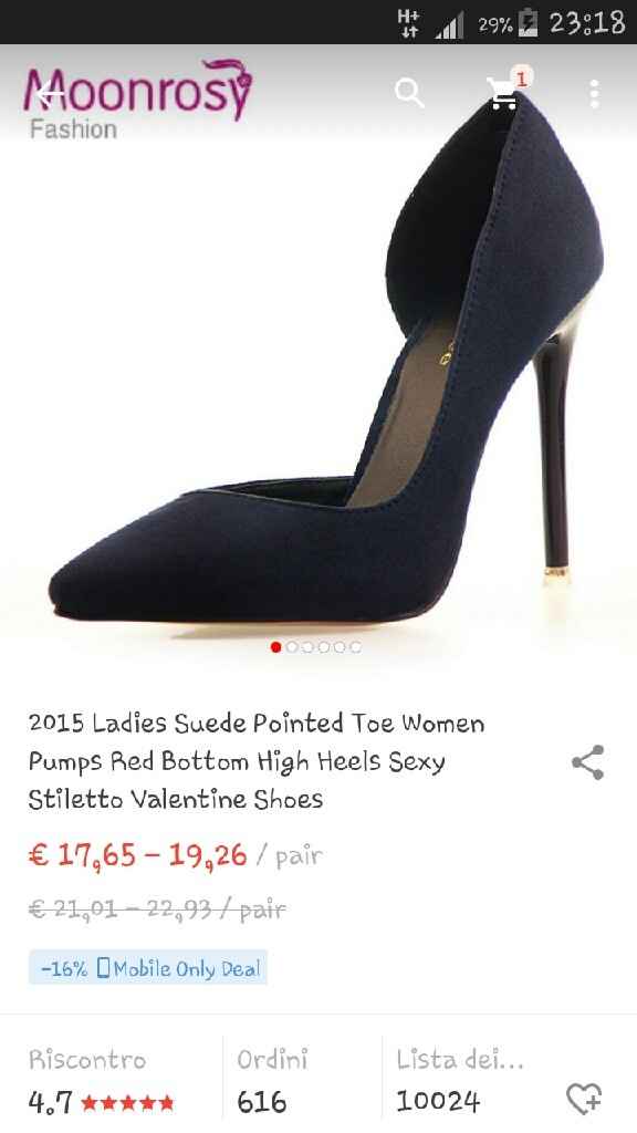 Le scarpe, peggio dell'abito ..... - 1