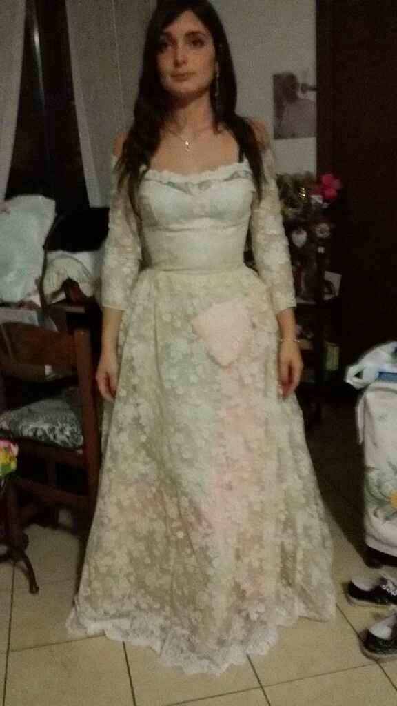 Abito sposa della propria mamma! - 1