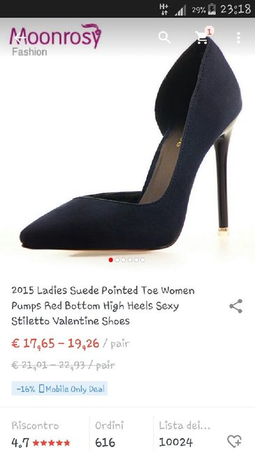 Le scarpe, peggio dell'abito ..... - 1