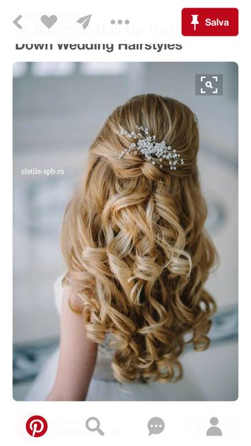 Acconciatura abito maniche lunghe - 3