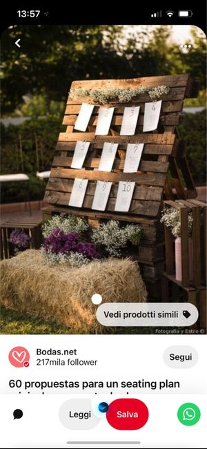 Idee per tableau de mariage - 2