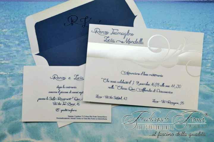 Le vostre partecipazioni...vi prego!? - 1