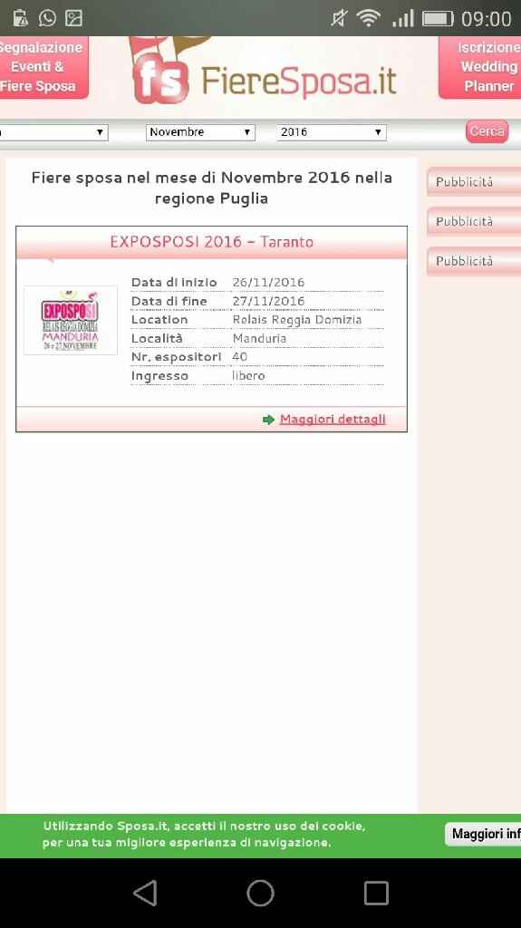 Fiera o sfilate sposi puglia - brindisi - 1