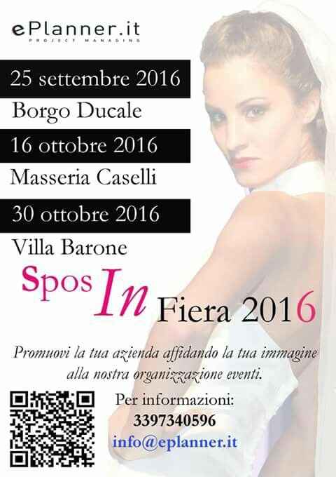 Fiera o sfilate sposi puglia - brindisi - 2