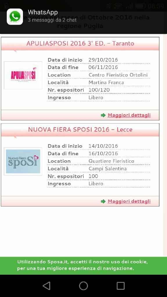 Fiera o sfilate sposi puglia - brindisi - 4