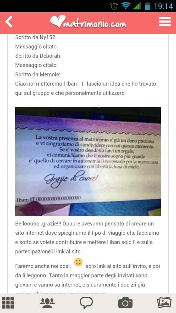 Buste al posto della lista nozze - 1