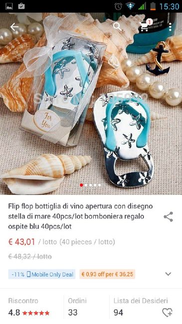 Matrimonio tema mare - 2