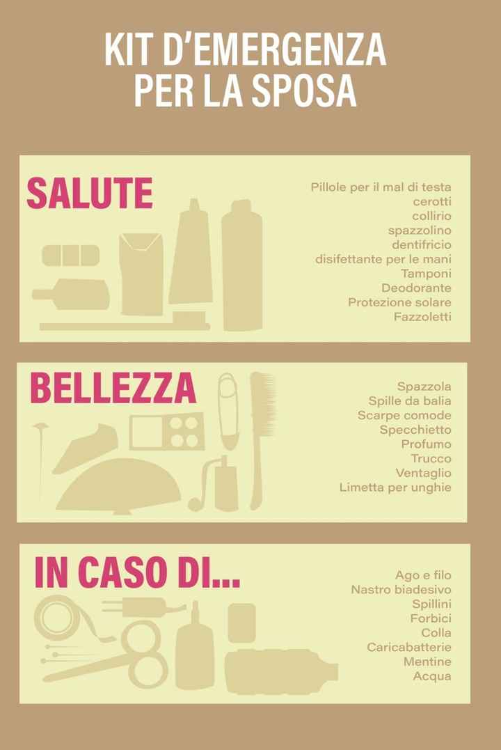 Kit salvataggio sposa - 1