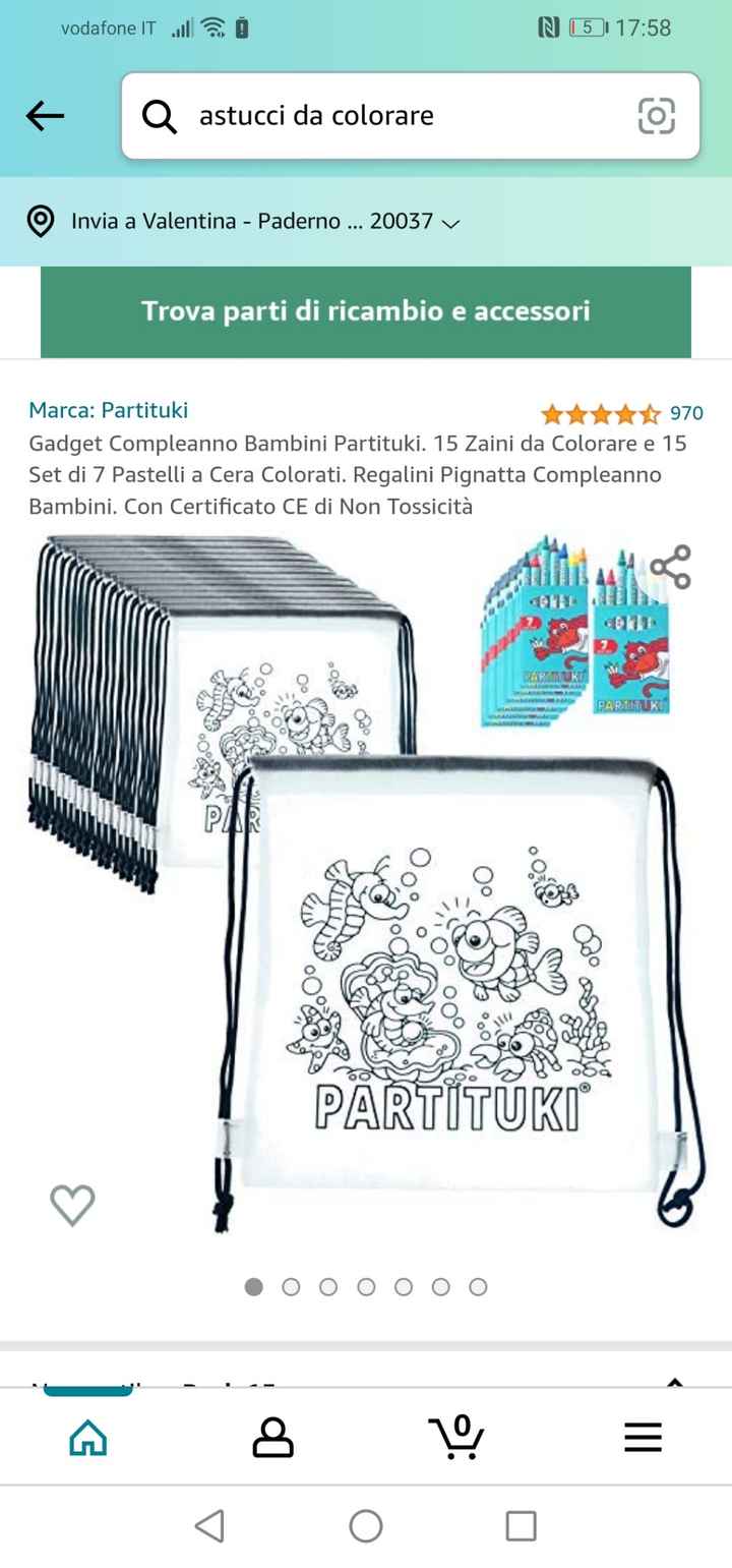 Welcome bag per piccini - 1