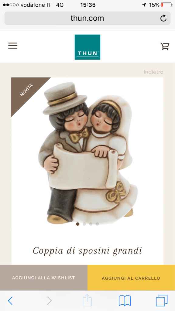 Il mio romantico cake topper - 1