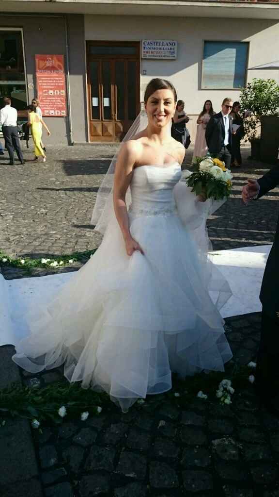 Com'è il vostro abito da sposa? condividiamo la foto? - 1