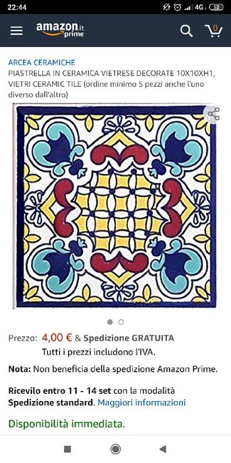 Cercasi disperatamente segnaposto maioliche 2