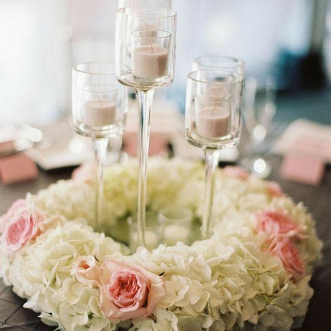 Centro tavola e segna posto 12