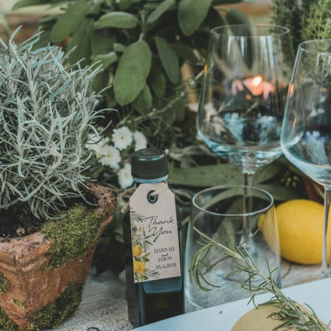 Addobbi floreali con limoni 4