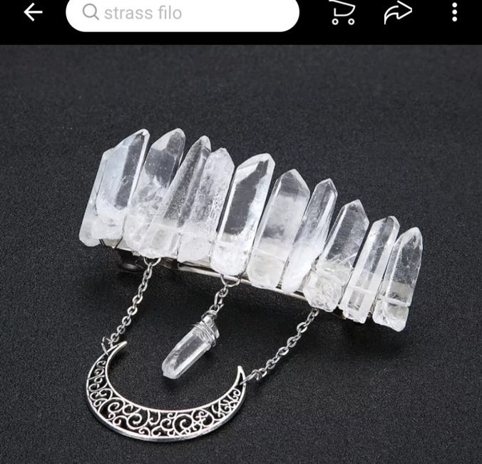 Accessori mezza luna per capelli - 3