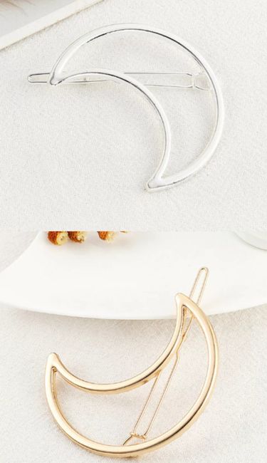 Accessori mezza luna per capelli - 5