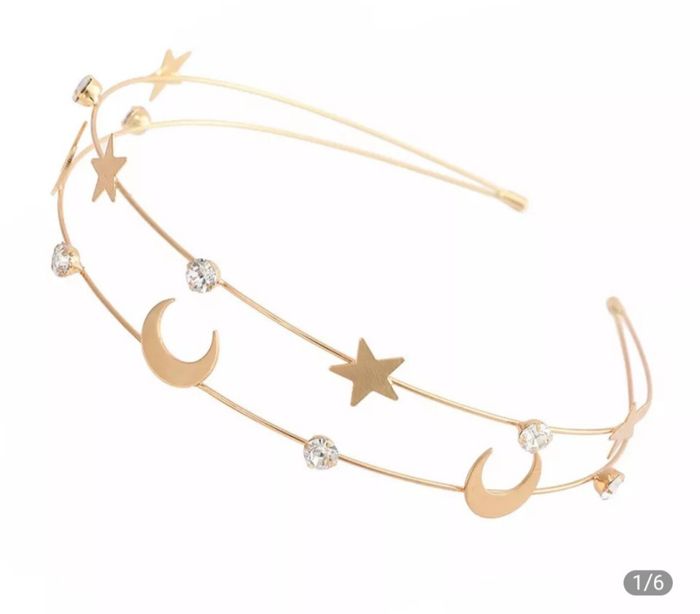 Accessori mezza luna per capelli - 1