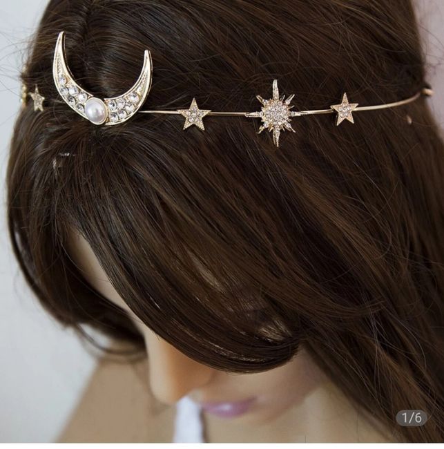 Accessori mezza luna per capelli - 2
