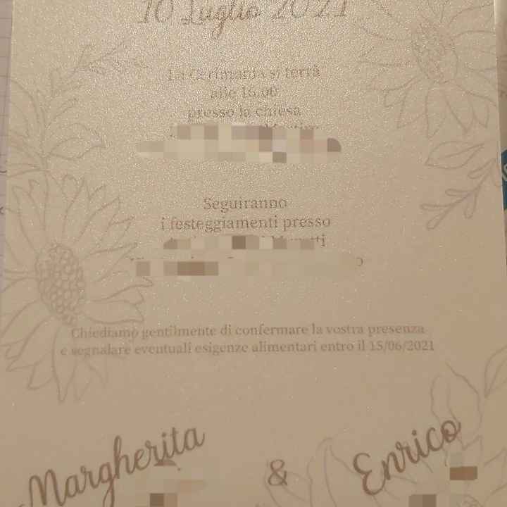 Partecipazioni pronte! ✔ 🤩 - 2