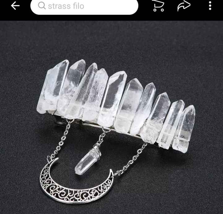 Accessori mezza luna per capelli - 3