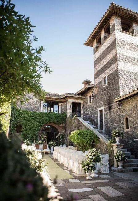 Castello della Spizzichina 2020, chi si sposa lì? 1