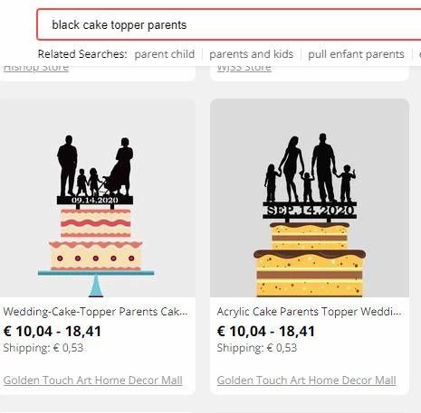 Cake Topper cercasi 4