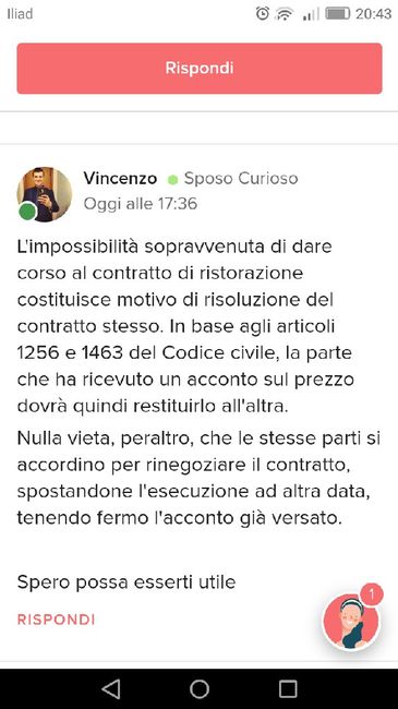annullamento contratto in essere causa di forza maggiore 3
