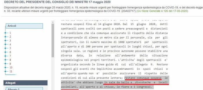 Matrimoni e dpcm 16/5 e 17/5, facciamo ordine e cerchiamo di districarci 3