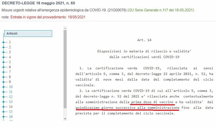 Green Pass...leggete è importante...attendiamo l'uscita sulla gazzetta ufficiale - 1