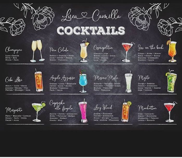 Matrimonio tema cocktail - 1