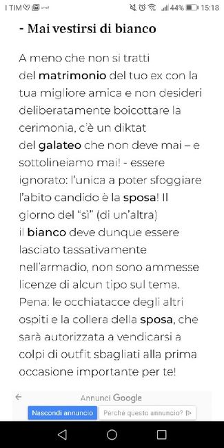 Vecchie credenze o attuali? 1