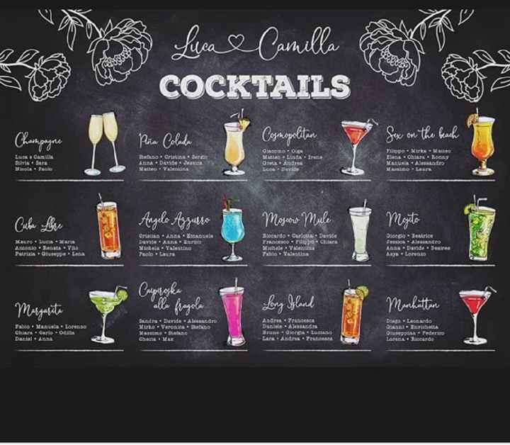 Matrimonio tema cocktail - 1