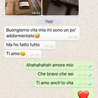 Condividi lo screenshot dell'ultimo messaggio che vi siete inviati - 1