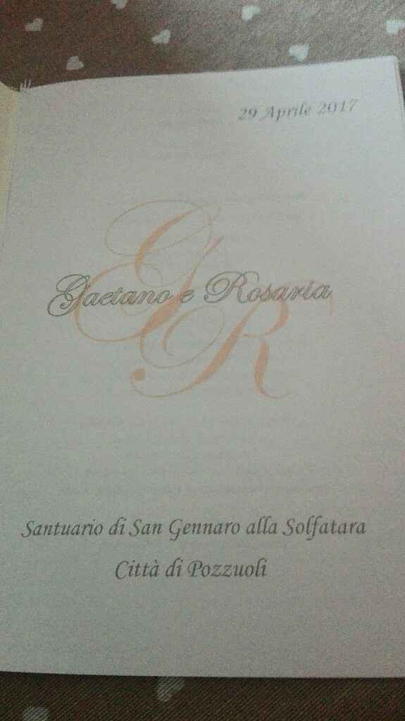 I nostri libretti messa! - 2