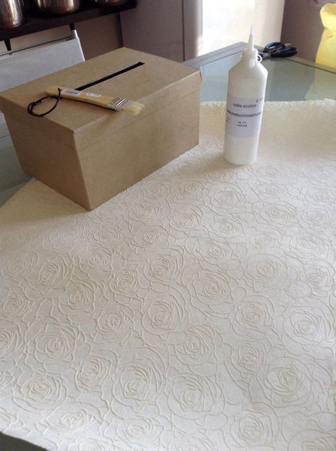 Scatola portabuste terminata - 1