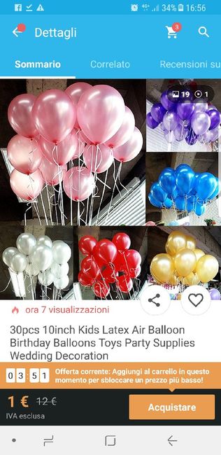  palloncini per la torta - 1