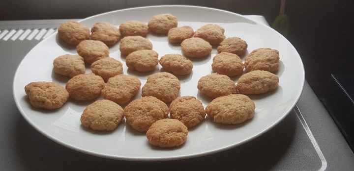 Altro piatto preparato per mio marito: biscotti semplici al cocco! - 1