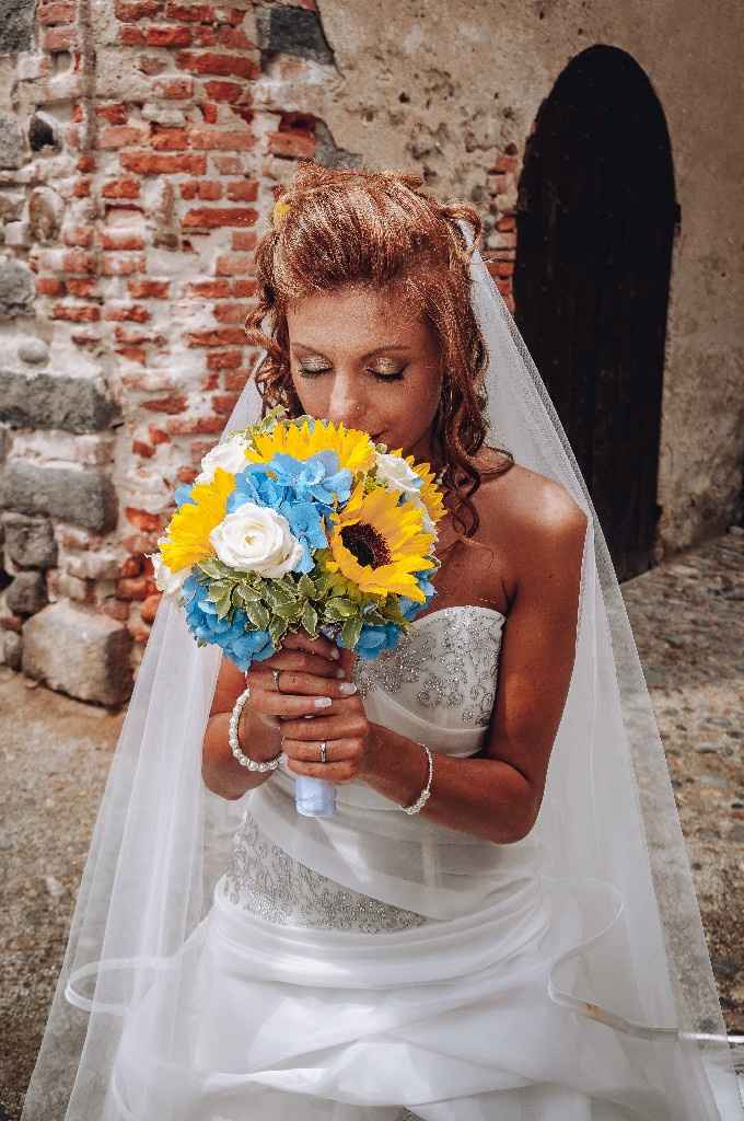 Bouquet con girasoli - 3