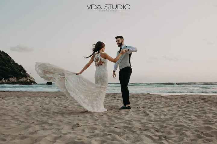 Chi di voi ha fatto le foto dopo la cerimonia sulla spiaggia con sabbia? - 1