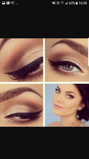 Foto trucco spose brunette - 1