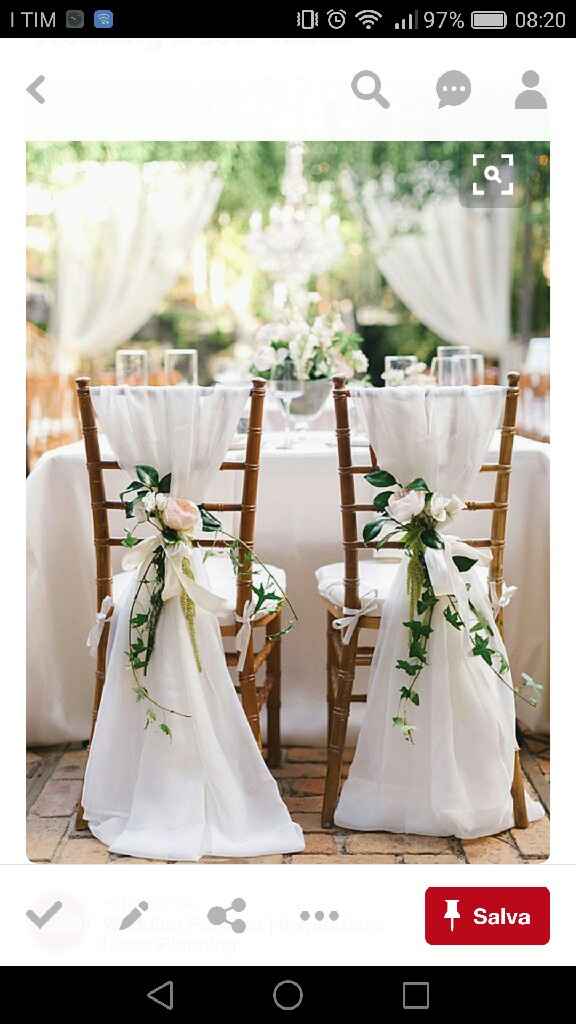 Sedie ricevimento - 1