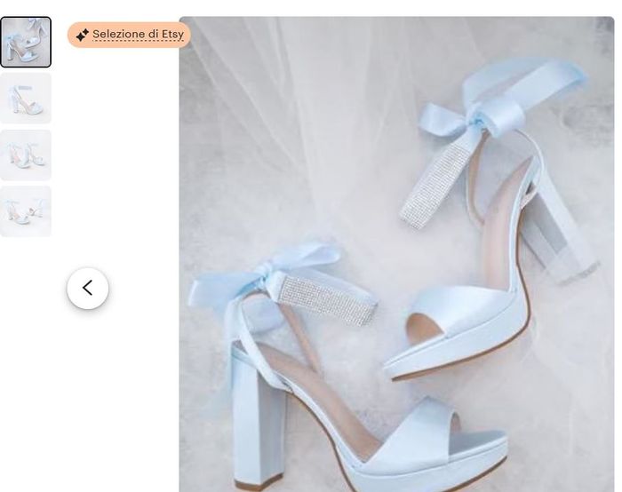 Scarpe “qualcosa di blu” 3