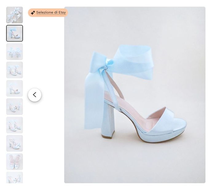Scarpe “qualcosa di blu” 4