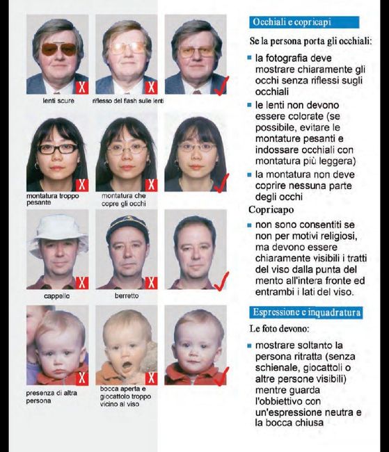 Foto per passaporto 1